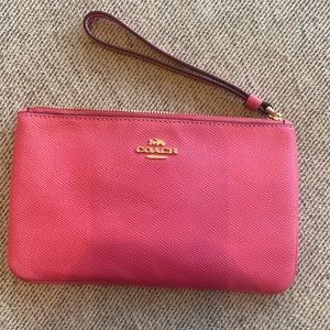 Coach wrist purse